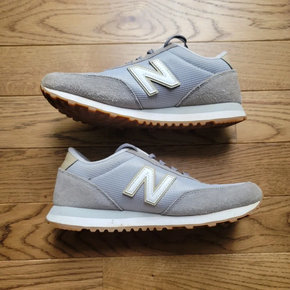 New Balance Mens 501 Grey Sneakers Size 5.5 Style ML501RFC